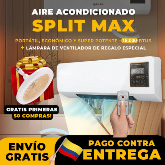 SplitMax 3.0 - Aire Acondicionado Portatil 2025