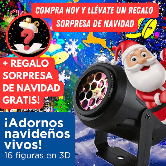 Proyector de Figuras Navideñas - FestiLuz Original - Ofertas de Navidad 2024